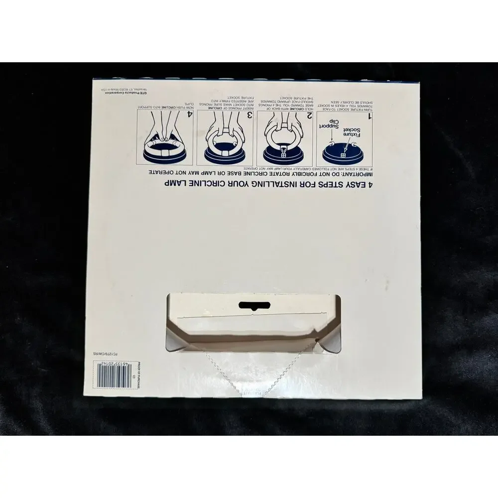 Sylvania Circleline Fluorescent Lamp 12 inch 32 Watt Cool White Circle NEW